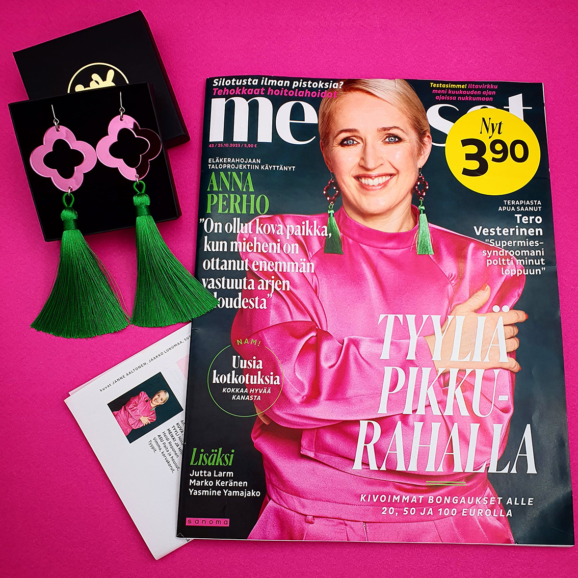 Poppy-tupsu -korvikset ©Tyypit