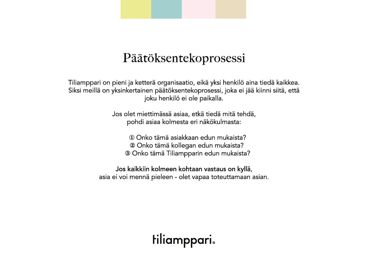 Tiliamppari © cesdesignOy